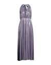 Vicolo Woman Maxi Dress Light Purple Size M Polyester