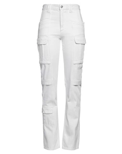 Isabel Marant Woman Pants White Size 38 Cotton