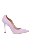 Islo Isabella Lorusso Woman Pumps Lilac Size 10 Soft Leather In Purple