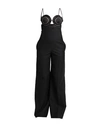 Stella Mccartney Broderie Anglais Flared-leg Jumpsuit In Black