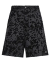 Dsquared2 Man Shorts & Bermuda Shorts Black Size 34 Polyamide, Cotton, Elastane