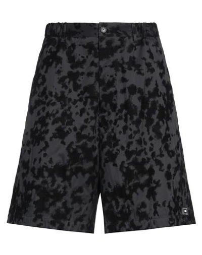 Dsquared2 Man Shorts & Bermuda Shorts Black Size 36 Polyamide, Cotton, Elastane