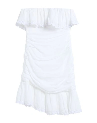 Isabel Marant Woman Mini Dress White Size 4 Ramie