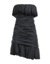 Isabel Marant Woman Mini Dress Black Size 8 Ramie