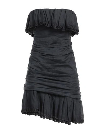 ISABEL MARANT ISABEL MARANT WOMAN MINI DRESS BLACK SIZE 8 RAMIE
