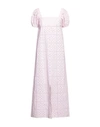 Ganni Woman Maxi Dress Light Pink Size 6 Organic Cotton