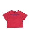 Philosophy Di Lorenzo Serafini Babies'  Toddler Girl Top Red Size 4 Cotton