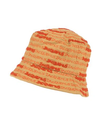 JACQUEMUS JACQUEMUS WOMAN HAT BEIGE SIZE 6 ⅞ COTTON