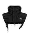 Giorgio Armani Woman Puffer Black Size Onesize Polyester, Viscose, Elastane, Polyamide In Black