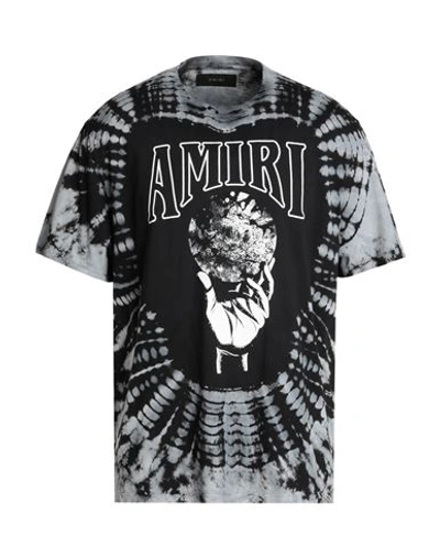 Amiri Man T-shirt Black Size Xl Cotton
