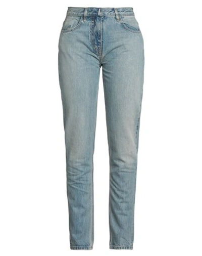 Givenchy Woman Denim Pants Blue Size 30 Cotton