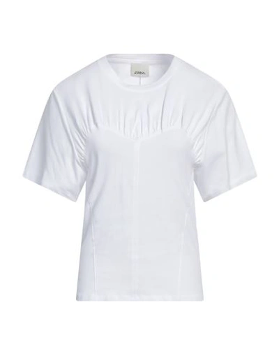 Isabel Marant Woman T-shirt White Size M Organic Cotton