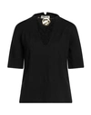 Jil Sander Woman Sweater Black Size 6 Virgin Wool