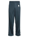 Kenzo Man Pants Navy Size L Polyester, Viscose, Elastane In Navy Blue