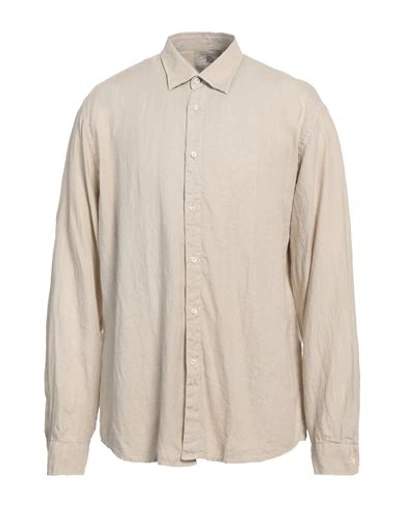 Rossopuro Man Shirt Beige Size 6 Linen