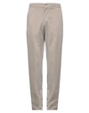 Kiton Man Pants Dove Grey Size 40 Lyocell, Elastane