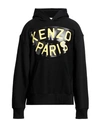 KENZO KENZO MAN SWEATSHIRT BLACK SIZE XL COTTON