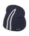 Paolo Pecora Babies'  Toddler Boy Hat Midnight Blue Size 3 Merino Wool, Viscose, Polyamide, Cashmere