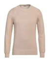 Gran Sasso Man Sweater Beige Size 46 Virgin Wool