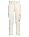 Isabel Marant Cotton Evalia Cargo Pants In Beige