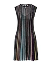 Missoni Woman Mini Dress Black Size 6 Viscose, Polyamide, Polyester, Cupro