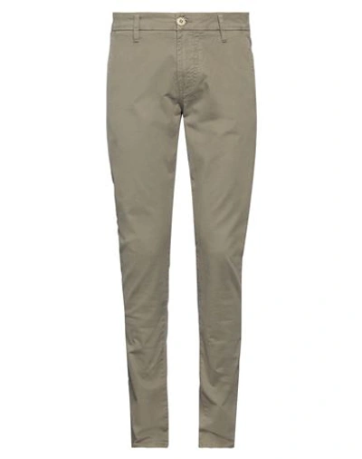 Guess Man Pants Khaki Size 29w-32l Cotton, Elastane In Beige