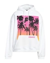 Dsquared2 Man Sweatshirt White Size M Cotton, Elastane In White