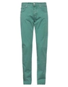 Jacob Cohёn Man Pants Green Size 32 Cotton, Elastane