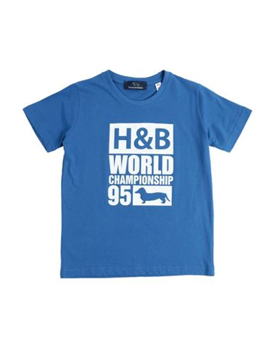 Harmont & Blaine Babies'  Toddler Boy T-shirt Blue Size 6 Cotton