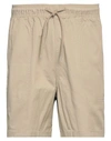 Dickies Man Shorts & Bermuda Shorts Beige Size S Cotton