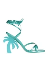 Palm Angels Palm Beach Open-toe Sandals In Blue