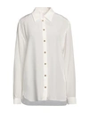 Givenchy Long-sleeve Silk Shirt In White