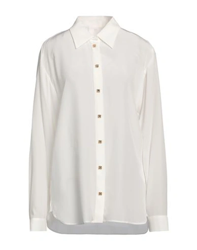Givenchy Woman Shirt White Size 10 Silk