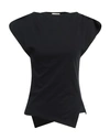 Isabel Marant Woman T-shirt Black Size M Cotton