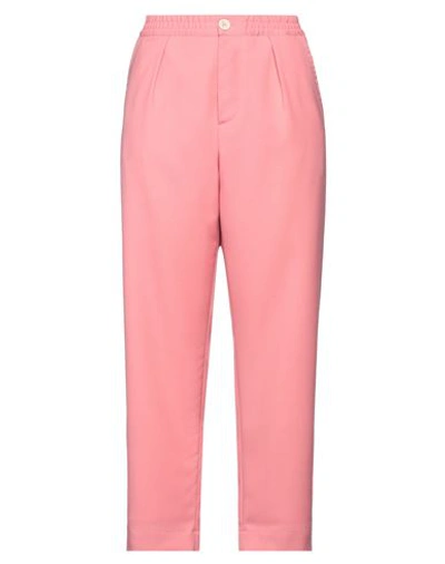 Marni Woman Pants Pastel Pink Size 6 Virgin Wool