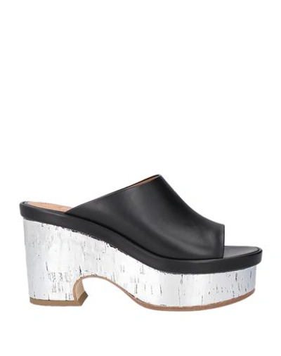 Chloé Woman Mules & Clogs Black Size 7 Soft Leather