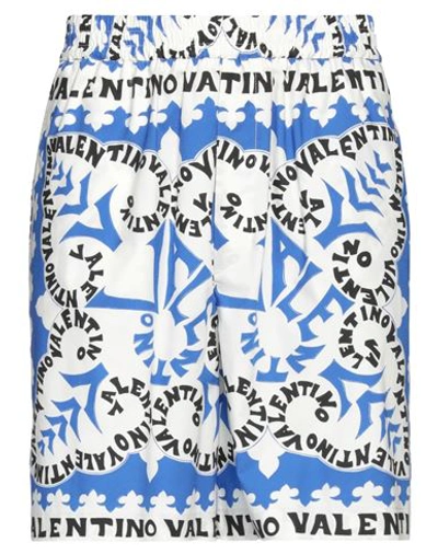 VALENTINO VALENTINO GARAVANI MAN SHORTS & BERMUDA SHORTS WHITE SIZE 36 COTTON