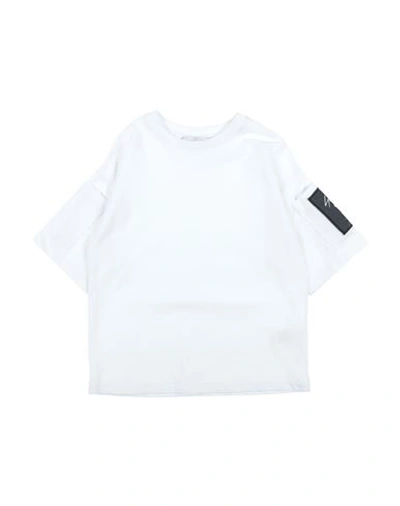 Gaelle Paris Babies' Gaëlle Paris Toddler Boy T-shirt White Size 4 Cotton, Elastane