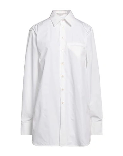 Stella Mccartney Woman Shirt White Size 6-8 Cotton