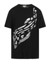 ALEXANDER MCQUEEN ALEXANDER MCQUEEN MAN T-SHIRT BLACK SIZE XL COTTON