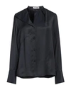 Jil Sander Woman Shirt Black Size 4 Viscose