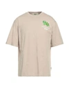 Msgm Man T-shirt Pastel Pink Size Xl Cotton In Pink