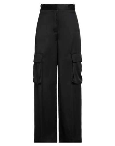 Versace Woman Pants Black Size 8 Viscose