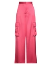 Versace Woman Pants Fuchsia Size 6 Viscose In Pink