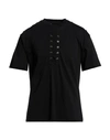 NEIL BARRETT NEIL BARRETT MAN T-SHIRT BLACK SIZE XL COTTON