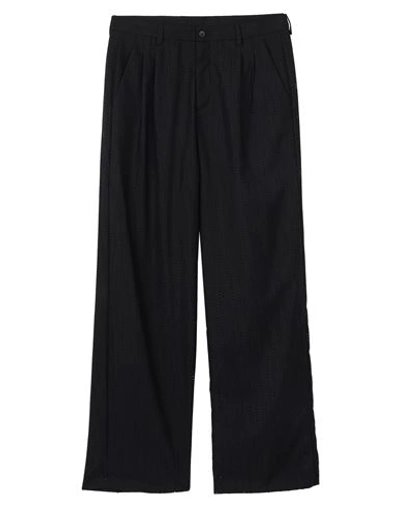 Emporio Armani Man Pants Black Size 34 Virgin Wool, Polyester