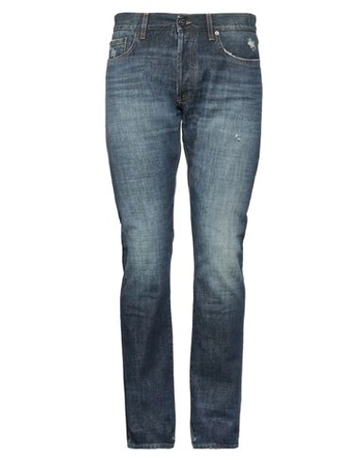 14bros Man Denim Pants Blue Size 33 Cotton