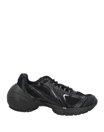GIVENCHY GIVENCHY MAN SNEAKERS BLACK SIZE 11 POLYAMIDE, ELASTANE, POLYESTER