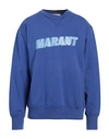 Isabel Marant Man Sweatshirt Purple Size Xl Cotton, Polyester