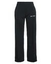 Palm Angels Woman Pants Black Size 8 Polyester, Recycled Polyester